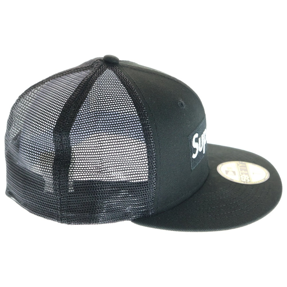 SUPREME(シュプリーム) 23SS × NEW ERA Box Logo Mesh ニューエラ ボックスロゴ メッシュキャップ ブラック