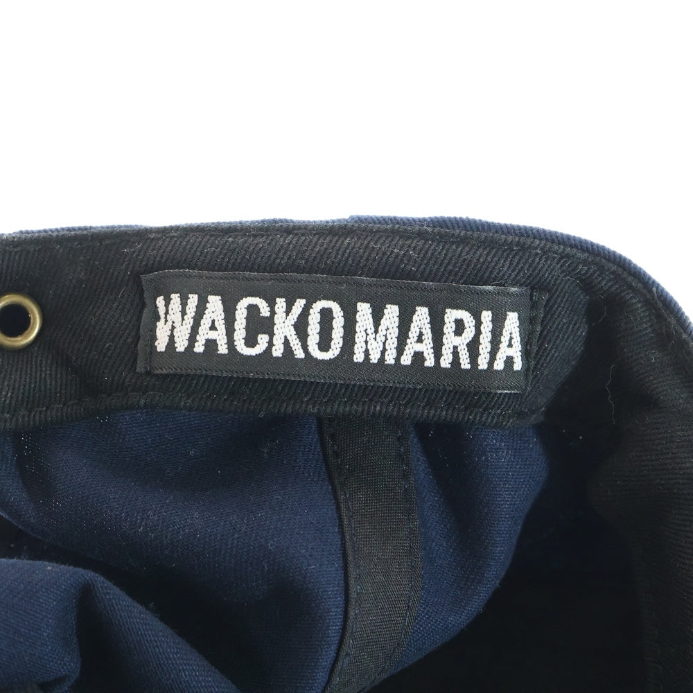 WACKO MARIA(ワコマリア) 25AW 6 PANEL CAPキャップ ネイビー 25FWE-WMA-CP016