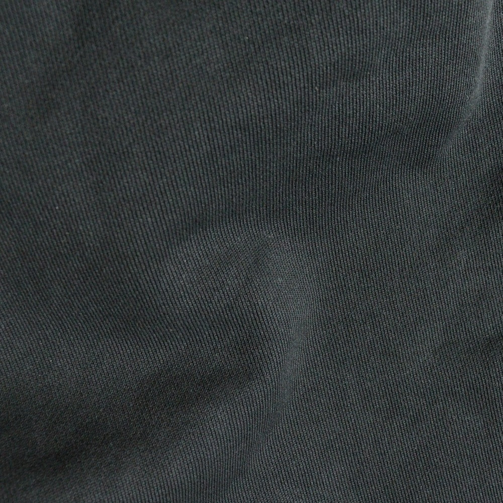 entire studios(エンタイア スタジオ) SWEATPANT カットオフ ワイド スウェットパンツ ブラック ES2489