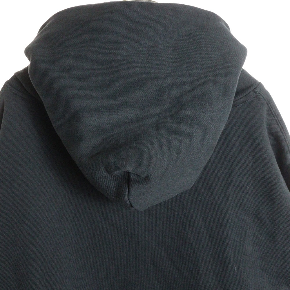 entire studios(エンタイア スタジオ) HEAVY HOODIE ヘビーウェイト プルオーバーパーカー フーディー ブラック ES2125