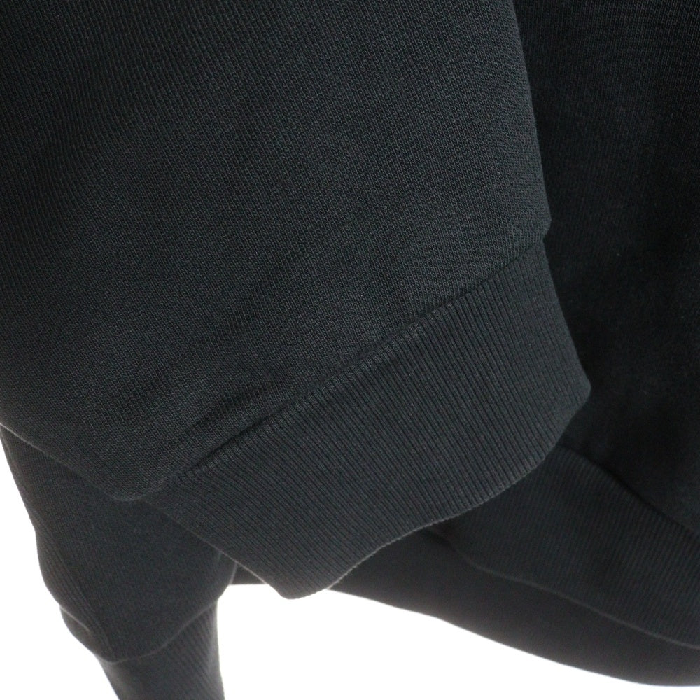 entire studios(エンタイア スタジオ) HEAVY HOODIE ヘビーウェイト プルオーバーパーカー フーディー ブラック ES2125