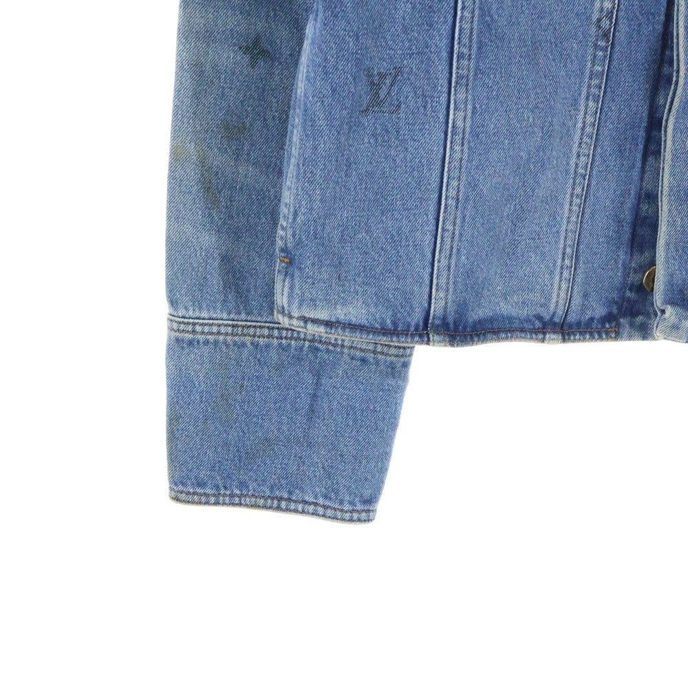 LOUIS VUITTON(ルイヴィトン) 20SS モノグラムデニムジャケット Gジャン インディゴ RM202 YIE HJA71W