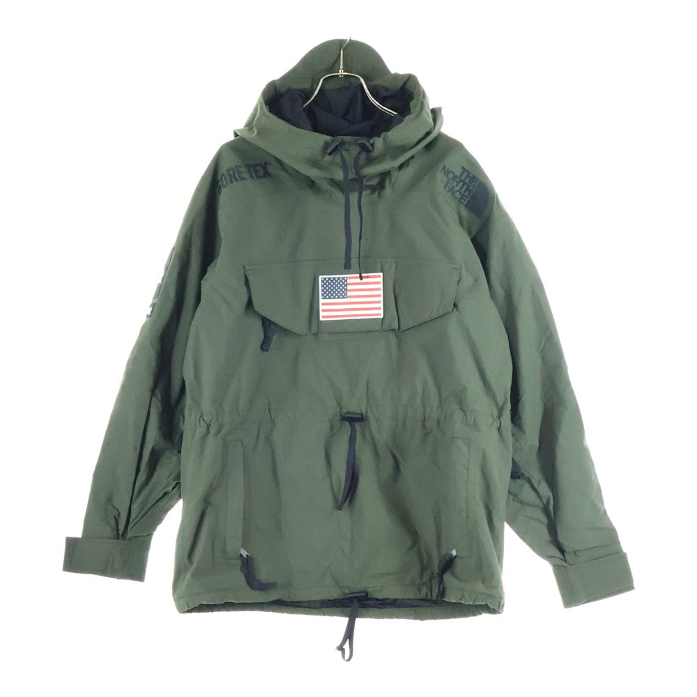 THE NORTH FACE(ザノースフェイス) 17SS ×SUPREME Trans Antarctica Expedition Gore-Tex Pullover ゴアテックス プルオーバー カーキ NF0A37KB