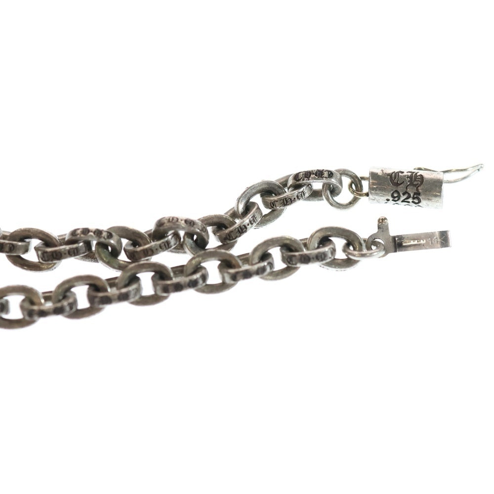 CHROME HEARTS(クロムハーツ) PAPER CHAIN 24 ペーパーチェーンネックレス 24inch シルバー BCA088