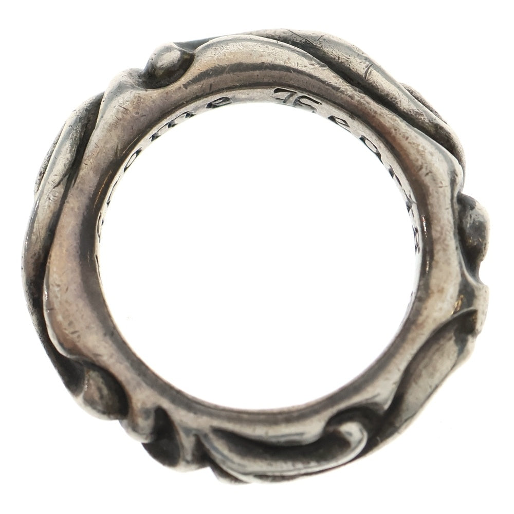 CHROME HEARTS(クロムハーツ) SCRL BAND スクロールバンド リング シルバー BCA351