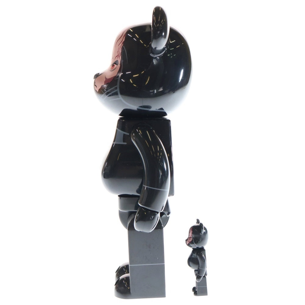 MEDICOM TOY(メディコムトイ) ベアブリック DARTH VADER TM DAMAGE Ver 1000% ダースベイダー ダメージ加工バージョン ブラック フギュア 人形