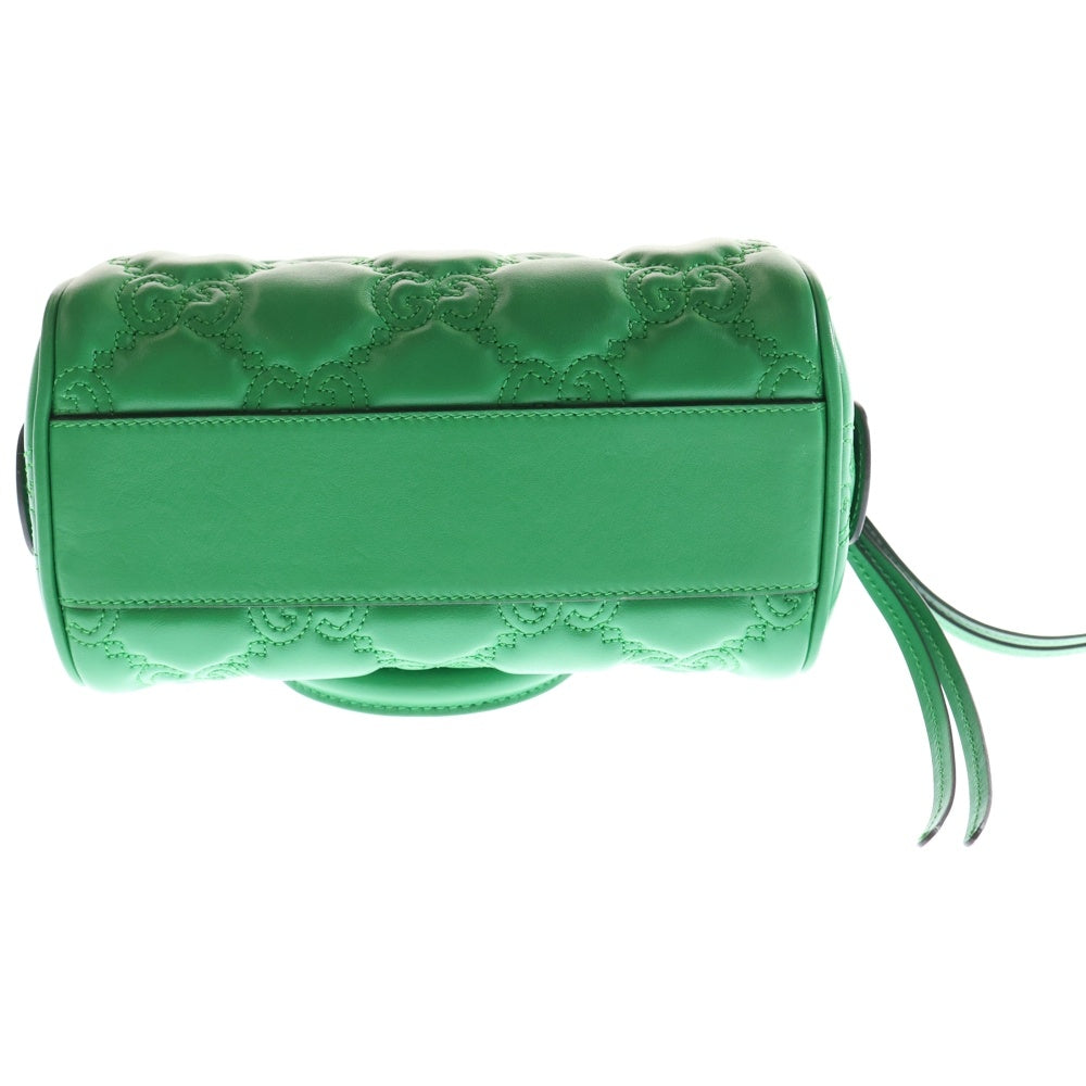 GUCCI(グッチ) GGマトラッセ 2WAY ハンドバッグ ショルダーバッグ グリーン 702251 520981