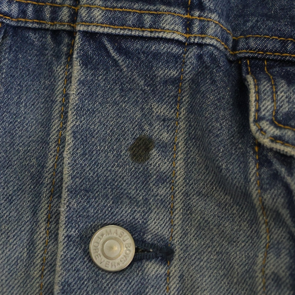 MASU(エムエーエスユー) DIAMOND DENIM JACKET ダイヤモンド デニムジャケット インディゴ B25F9BL003