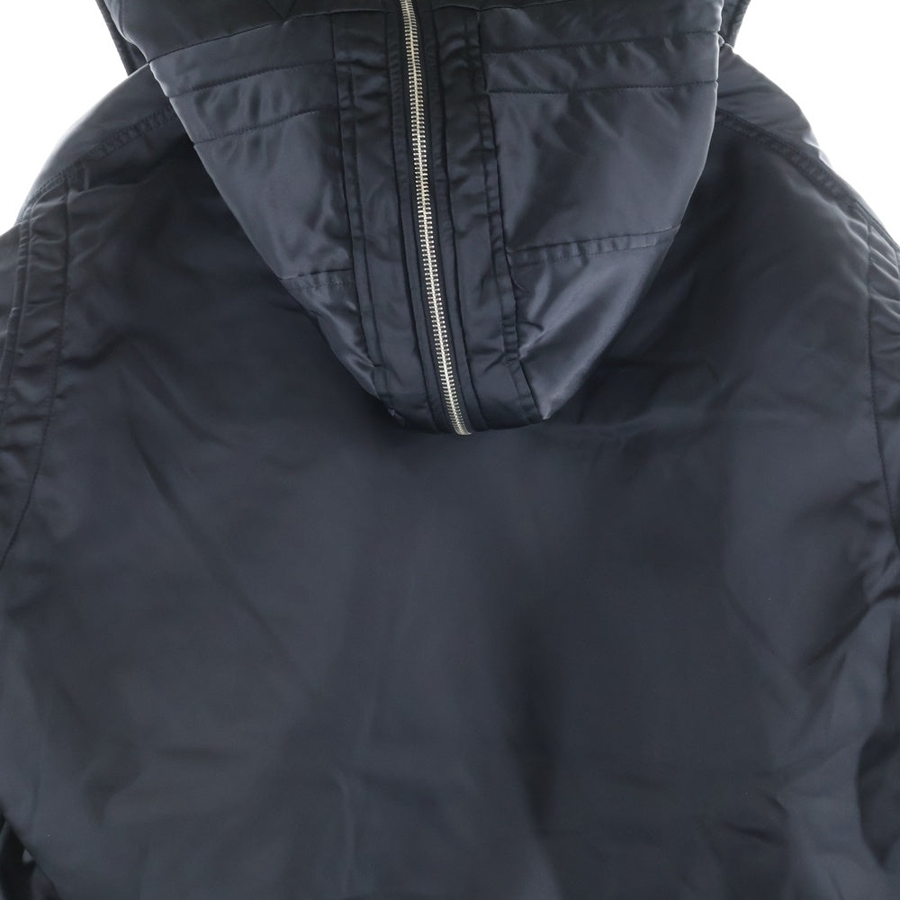 Jieda(ジエダ) THINSULATE N-2A JACKET ファー付き フライトジャケット ダウンジャケット ブラック JIE-25W-JK02