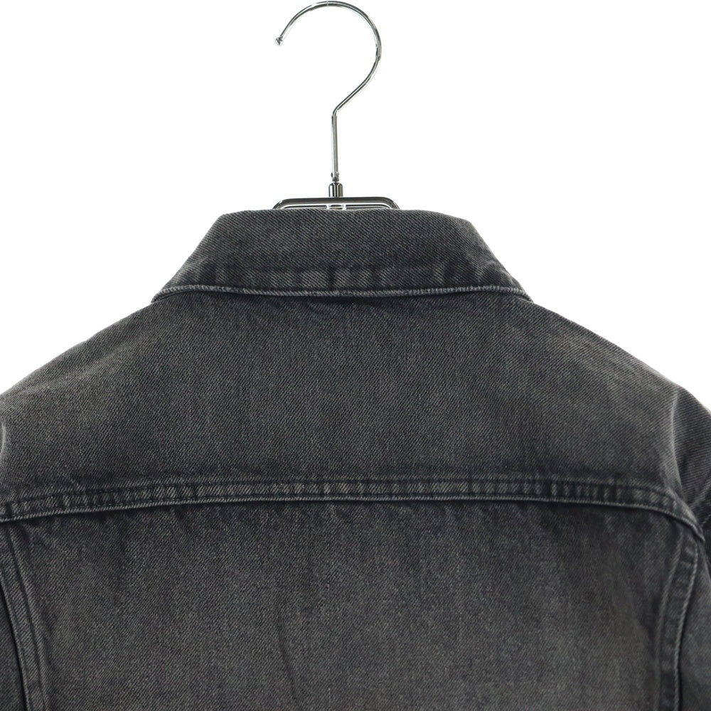 MASU(エムエーエスユー) MB DENIM JACKET USE ウォッシュ加工 デニムジャケット ブラック B25F9BL002