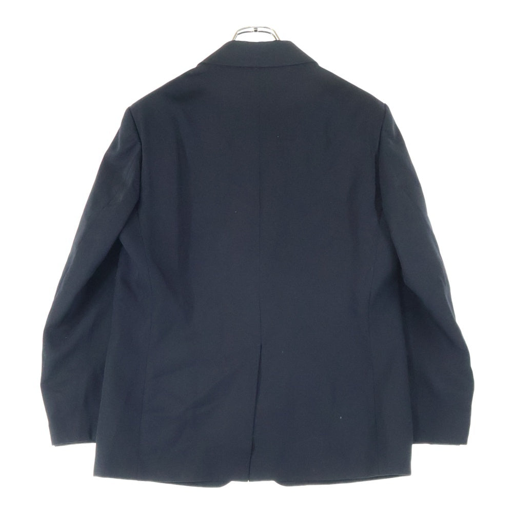 NO BRAND(ノーブランド) SASAKI SATORU ササキサトル 2WAY LAPEL TAILORED JACKET 2WAYラペル シングル テーラードジャケット ブラック FW25M-S2S007-204