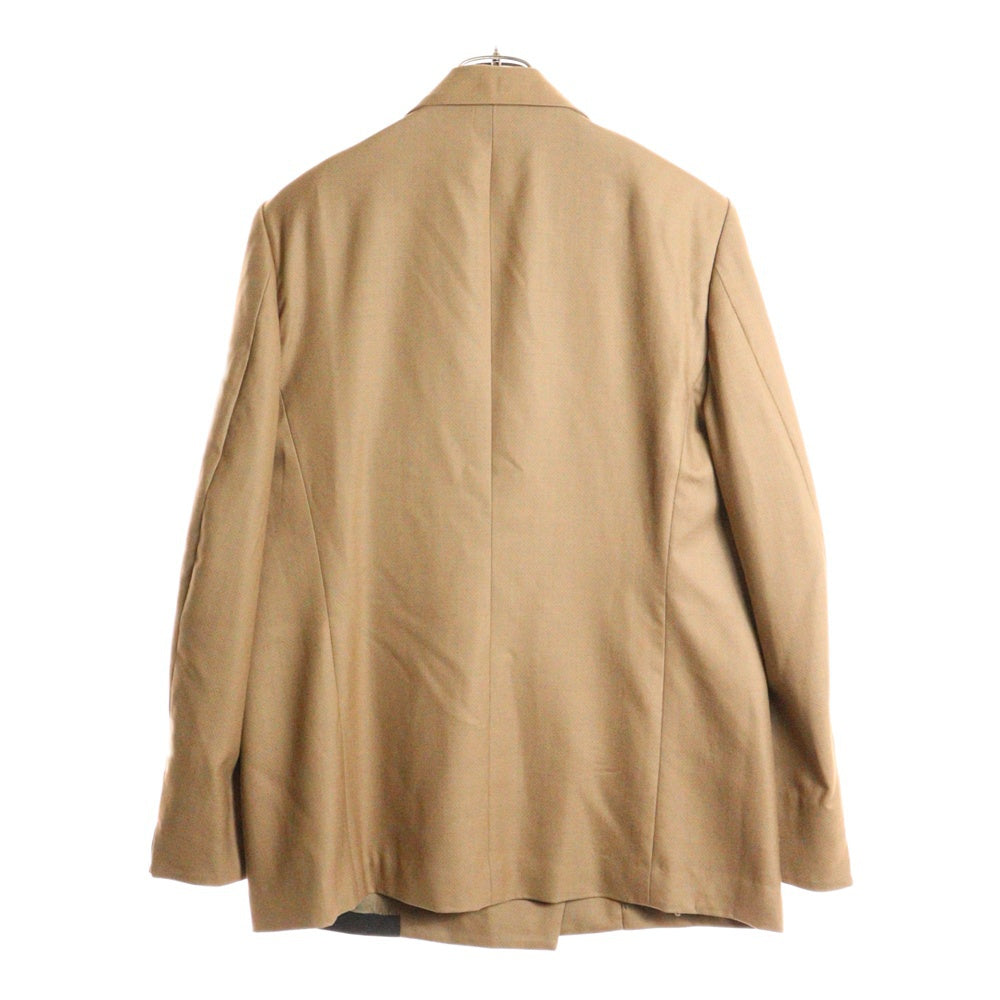 NO BRAND(ノーブランド) ETHOSENS エトセンス Layer Jacket レイヤードジャケット テーラードジャケット ブラウン 2E225-41