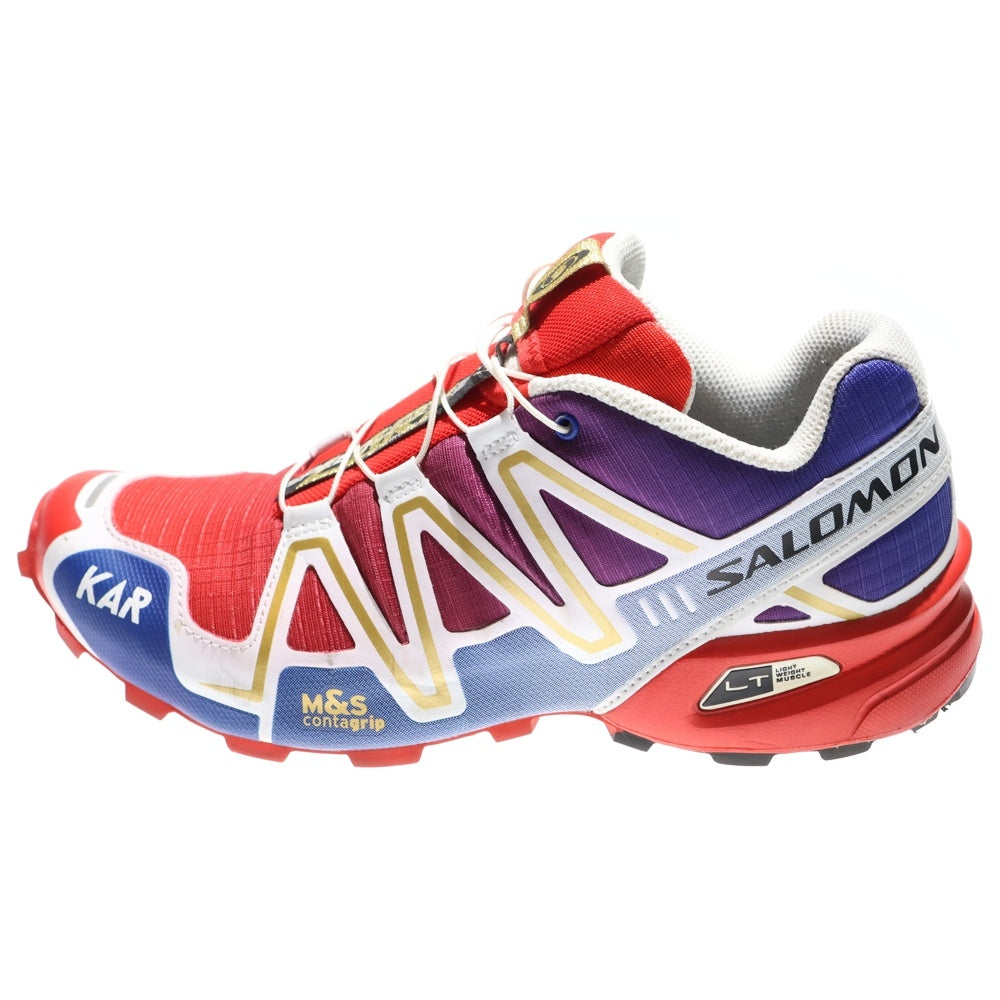 SALOMON(サロモン) SPEEDCROSS 3 KAR ローカットスニーカー レッド 476745
