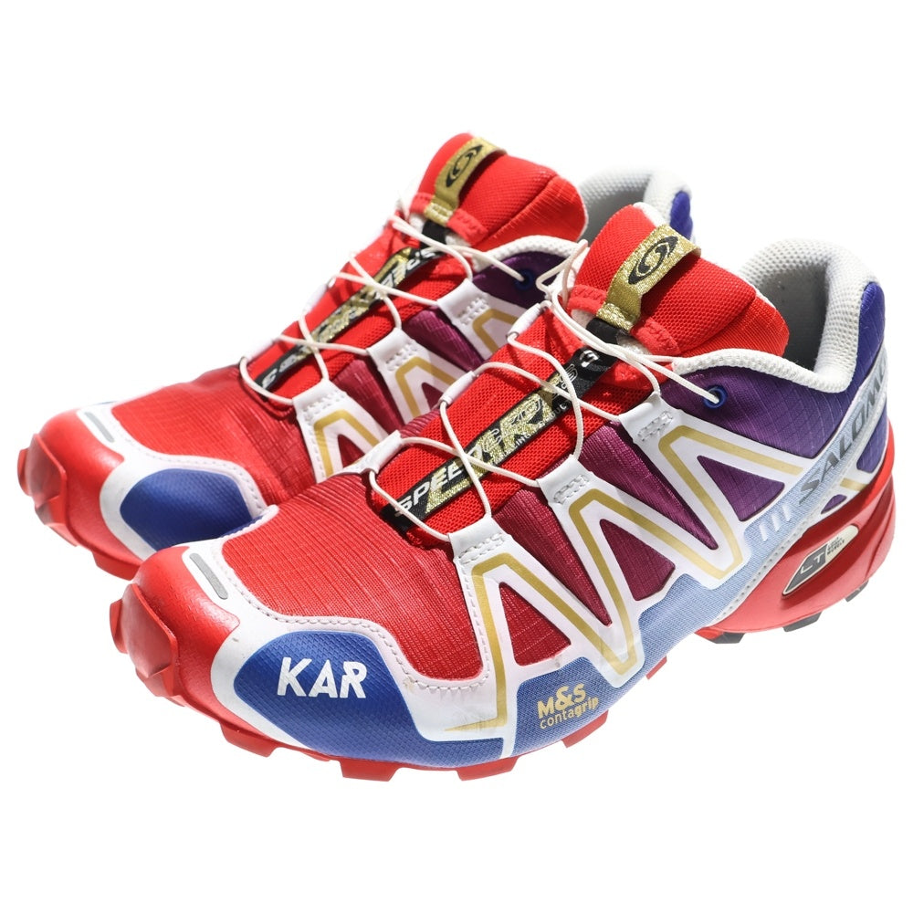 SALOMON(サロモン) SPEEDCROSS 3 KAR ローカットスニーカー レッド 476745