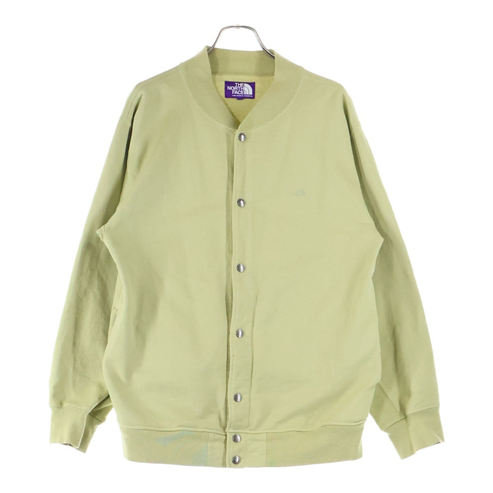 THE NORTH FACE(ザノースフェイス) 10ozマウンテンスナップ スウェット カーディガン イエロー NT6901N