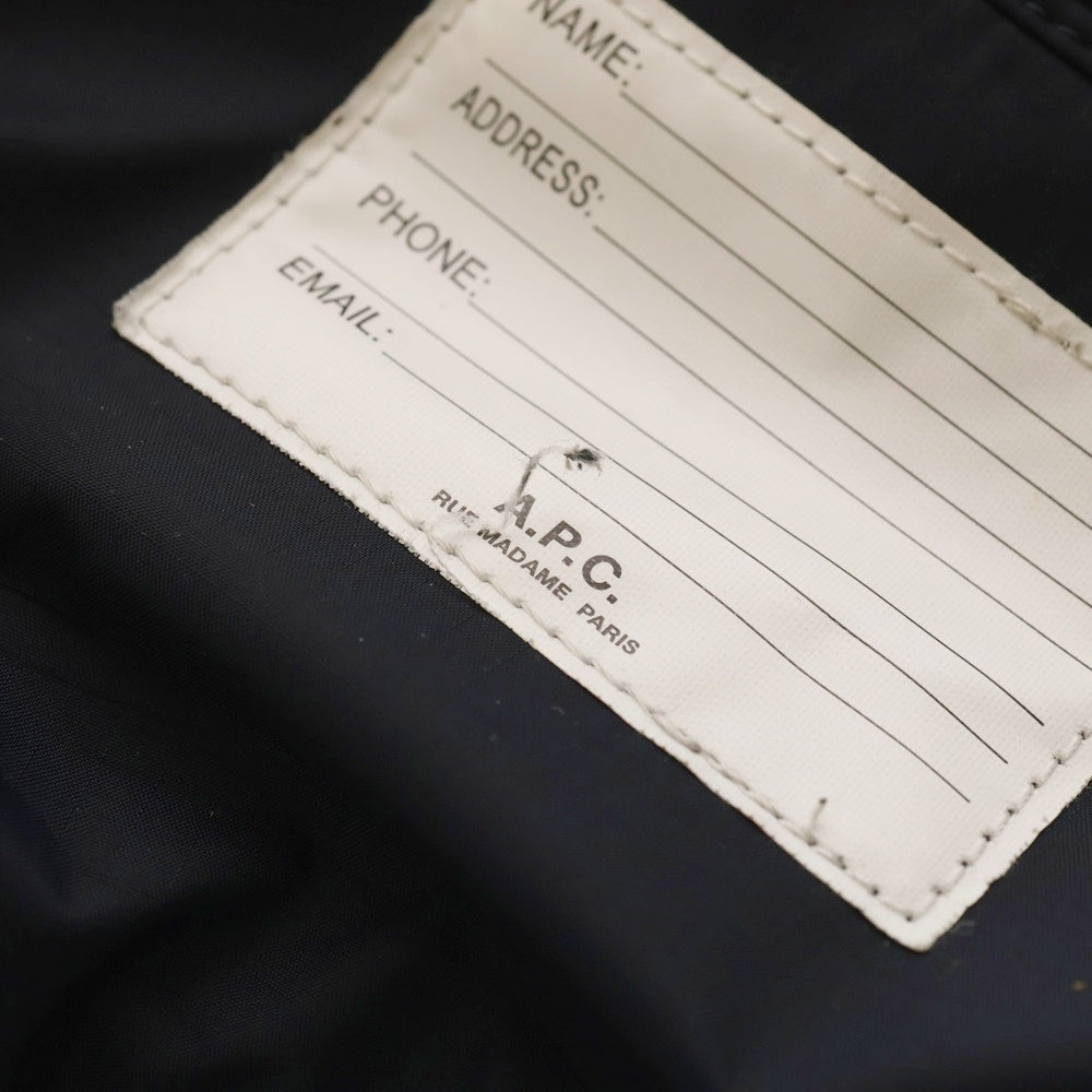 A.P.C(アーペーセー) TREK ナイロンショルダーバッグ ボディバッグ ネイビー