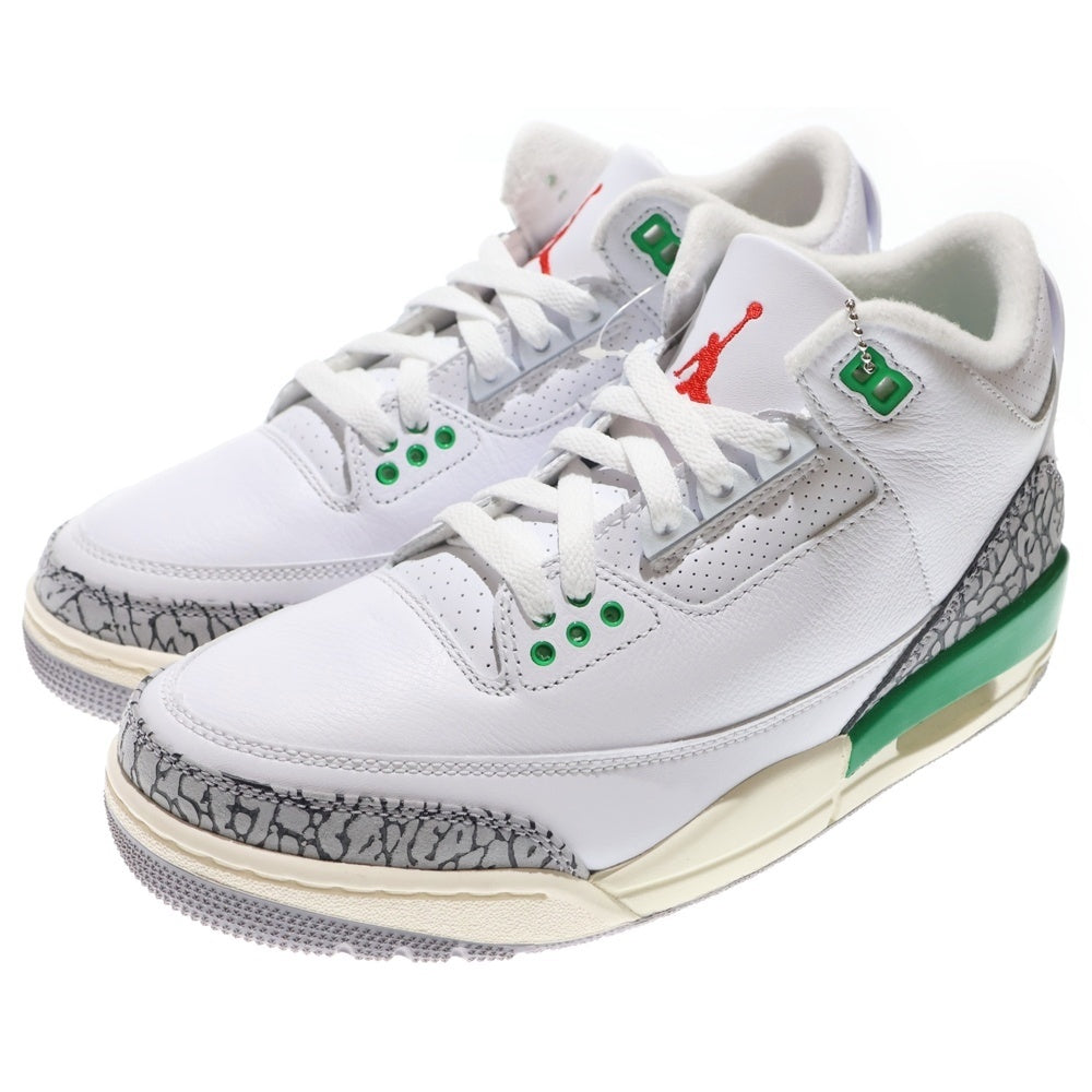 NIKE(ナイキ) AIR JORDAN 3 RETRO CK9246-136 エアジョーダン3 レトロ ハイカットスニーカー ホワイト US8/25.0cm