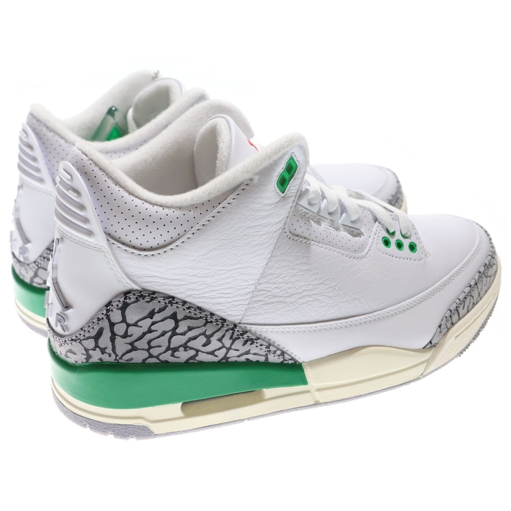 NIKE(ナイキ) AIR JORDAN 3 RETRO CK9246-136 エアジョーダン3 レトロ ハイカットスニーカー ホワイト US8/25.0cm