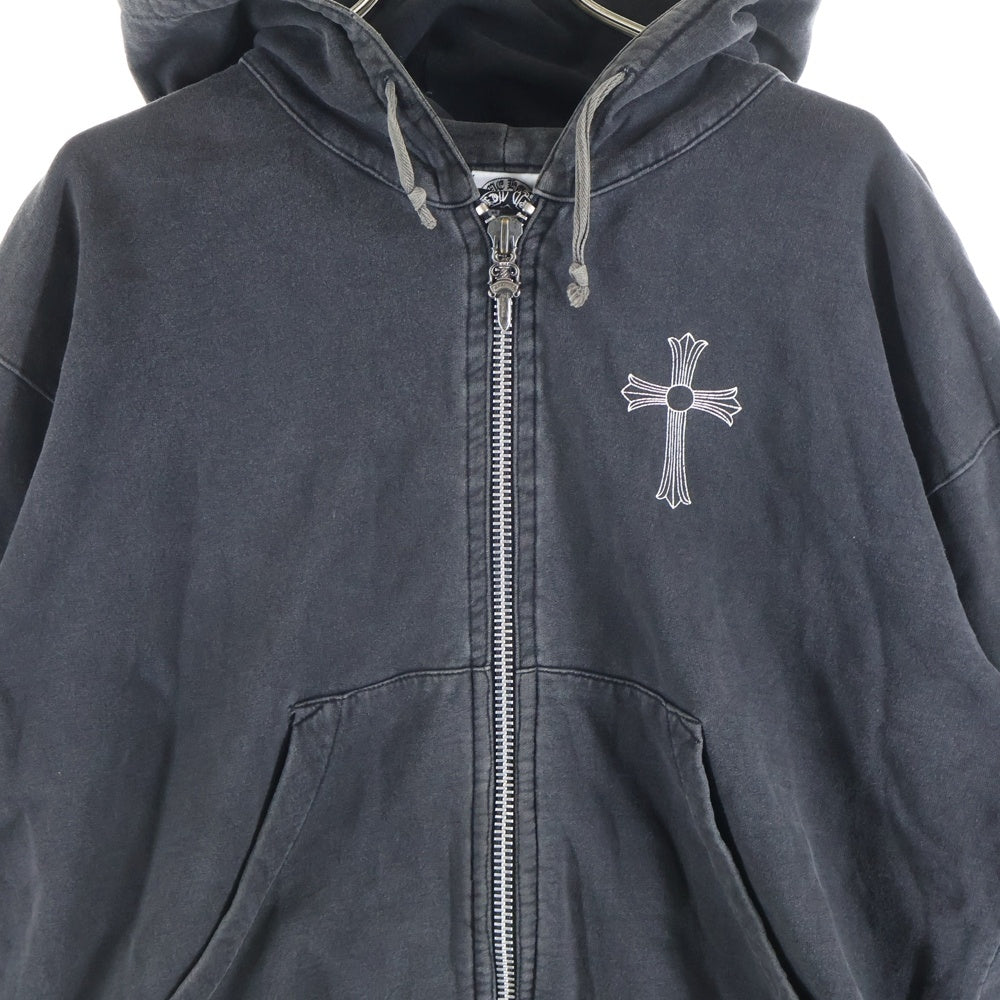 CHROME HEARTS(クロムハーツ) OLD T BAR DAGGER ZIP HOODIE Tバー