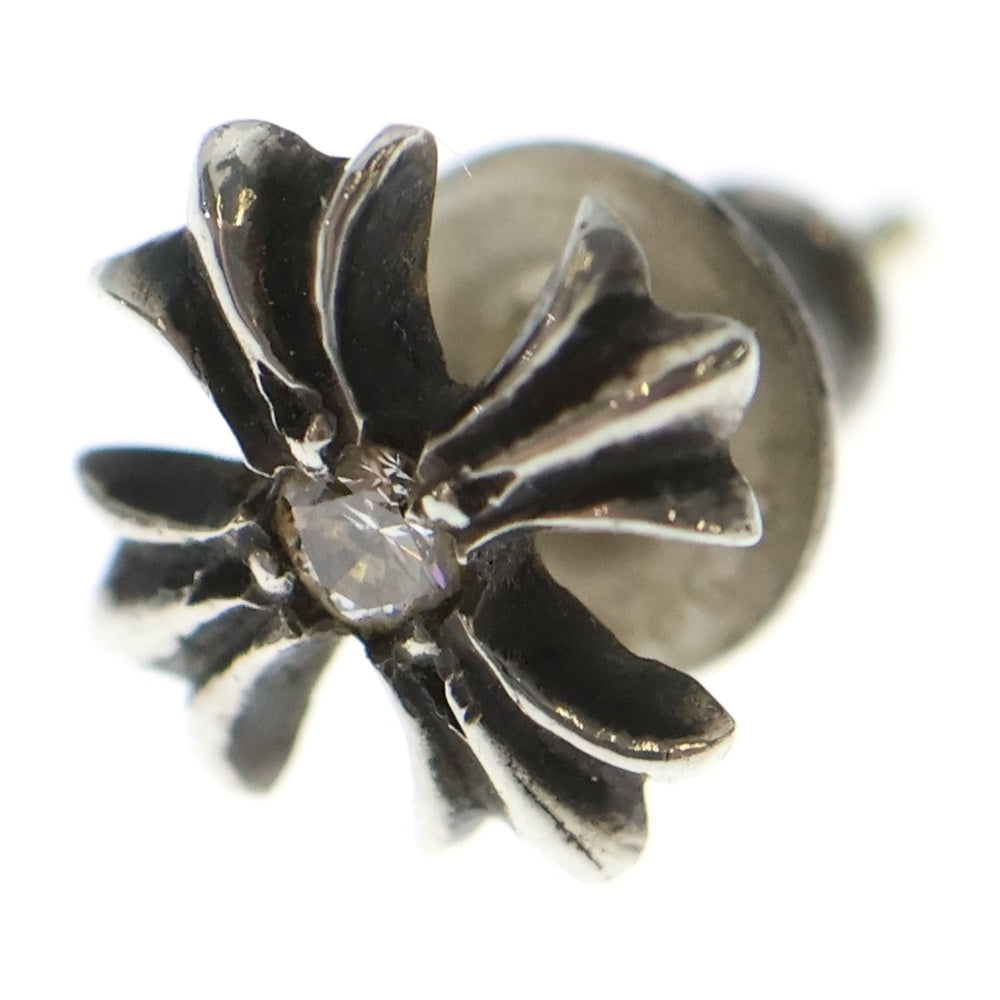 CHROME HEARTS(クロムハーツ) No2 CH PLS DIA CHプラス 1ダイヤ スタッドピアス シルバー BCA388