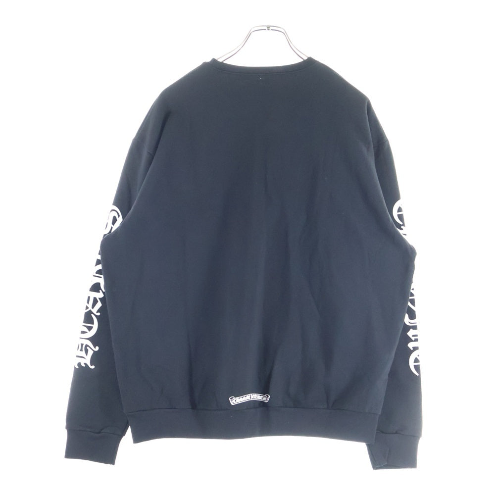 CHROME HEARTS(クロムハーツ) SWTSHRT PLVR ネックロゴプリント クルー