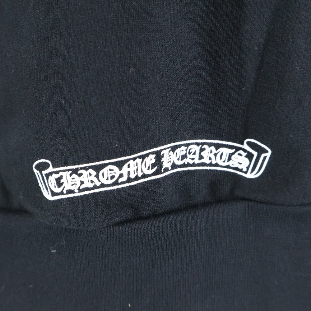 CHROME HEARTS(クロムハーツ) SWTSHRT PLVR ネックロゴプリント クルー