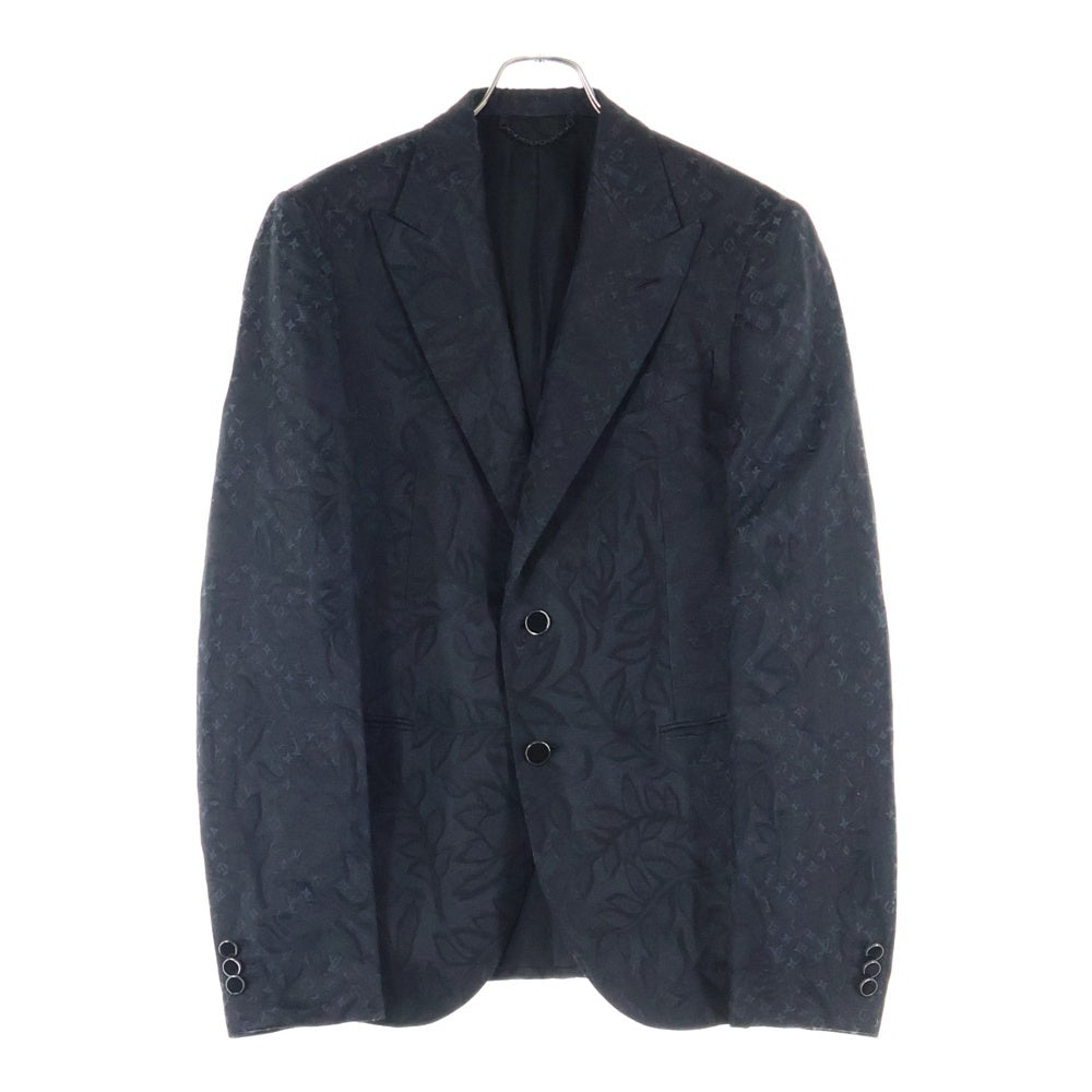 LOUIS VUITTON(ルイヴィトン) 24AW モノグラム総柄 2Bテーラードジャケット ブラック RM241F ZD0 HQFJ4E