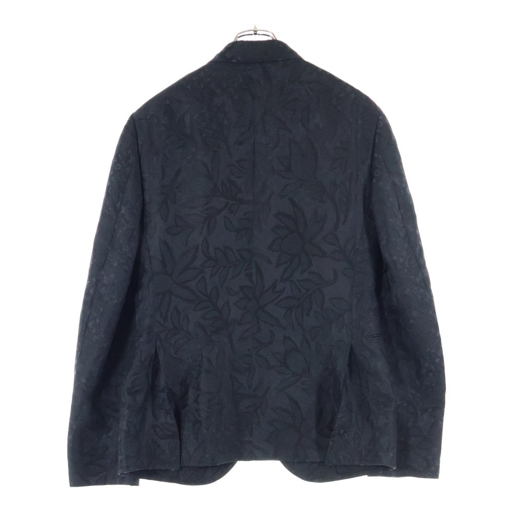 LOUIS VUITTON(ルイヴィトン) 24AW モノグラム総柄 2Bテーラードジャケット ブラック RM241F ZD0 HQFJ4E