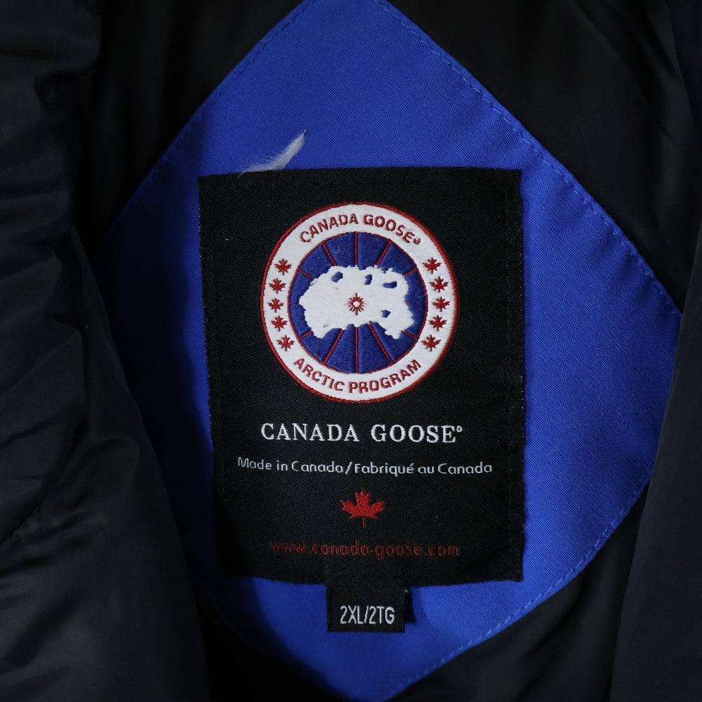 CANADA GOOSE(カナダグース) EXPEDITION PARKA 4565MPB エクスペディション ファー付き ダウンジャケット ブルー