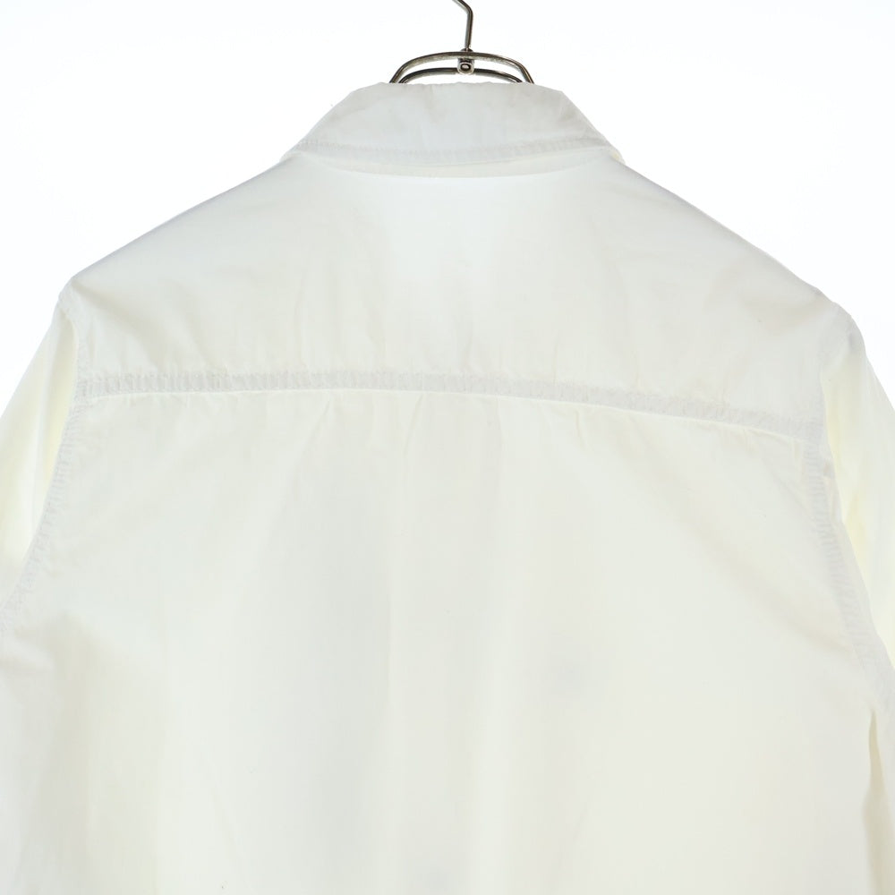 STONE ISLAND(ストーンアイランド) 21SS ガーメントダイ オールド加工 フライトジャケット ホワイト 7415439WN