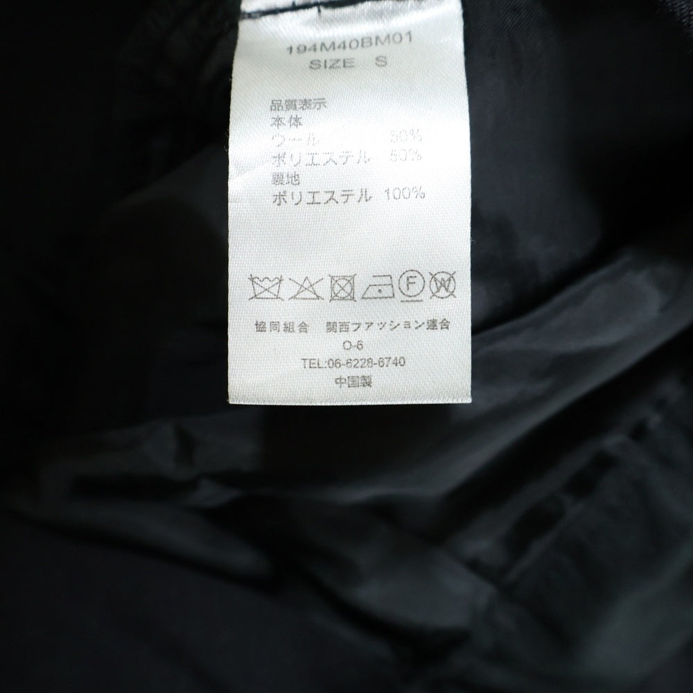 Dickies(ディッキーズ) 19AW × TRIPSTER ×トリップスターズ シングルジャケット スラックスパンツ セットアップ ブラック 194M40BM01