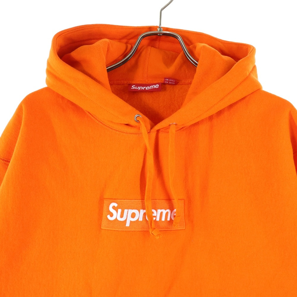 SUPREME(シュプリーム) 24AW Box Logo Hooded Sweatshirt ボックスロゴ プルオーバーパーカー フーディー オレンジ