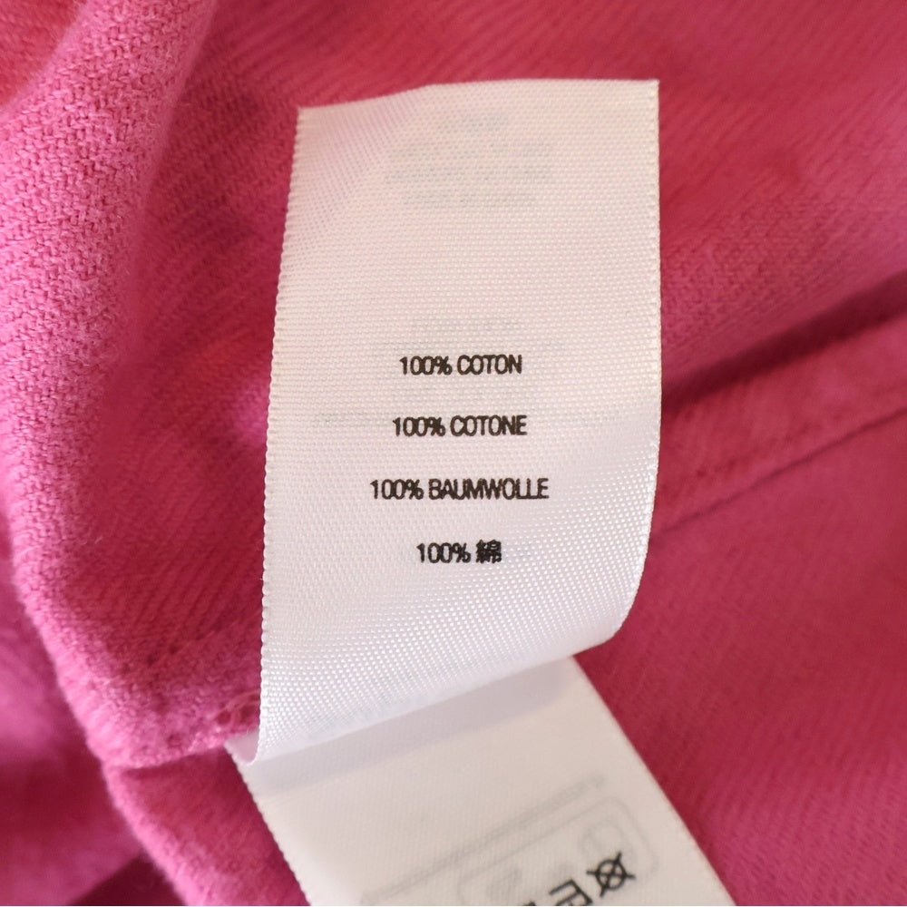 SUPREME(シュプリーム) 23AW FLANNEL SHIRT ロゴ刺繍 フランネルシャツ 長袖シャツ ピンク