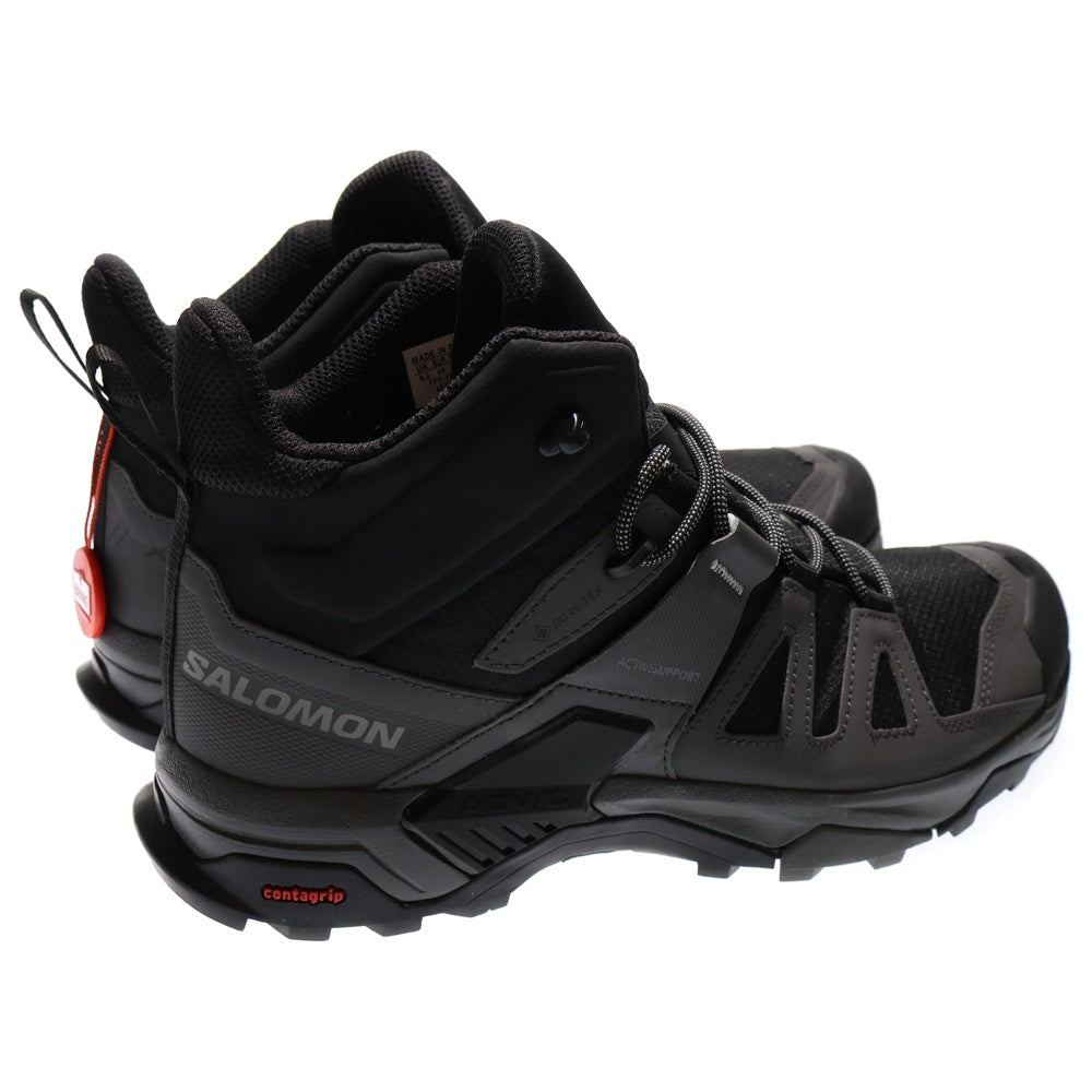 SALOMON(サロモン) X ULTRA 4 MID GTX ウルトラ4 ゴアテックス ハイカットスニーカー ブラック 413834