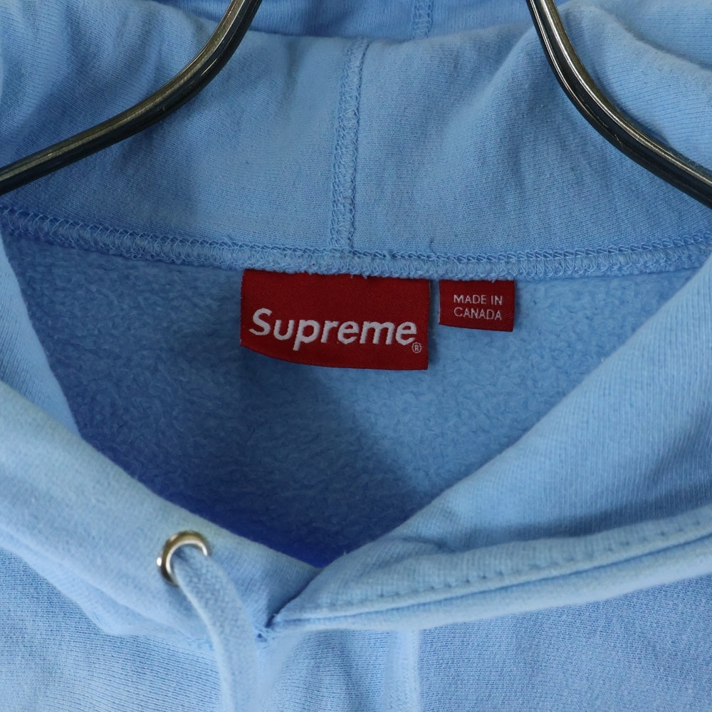 SUPREME(シュプリーム) 19AW Bandana Box Logo Hooded Sweatshirt バンダナボックスロゴ プルオーバーパーカー フーディー ブルー