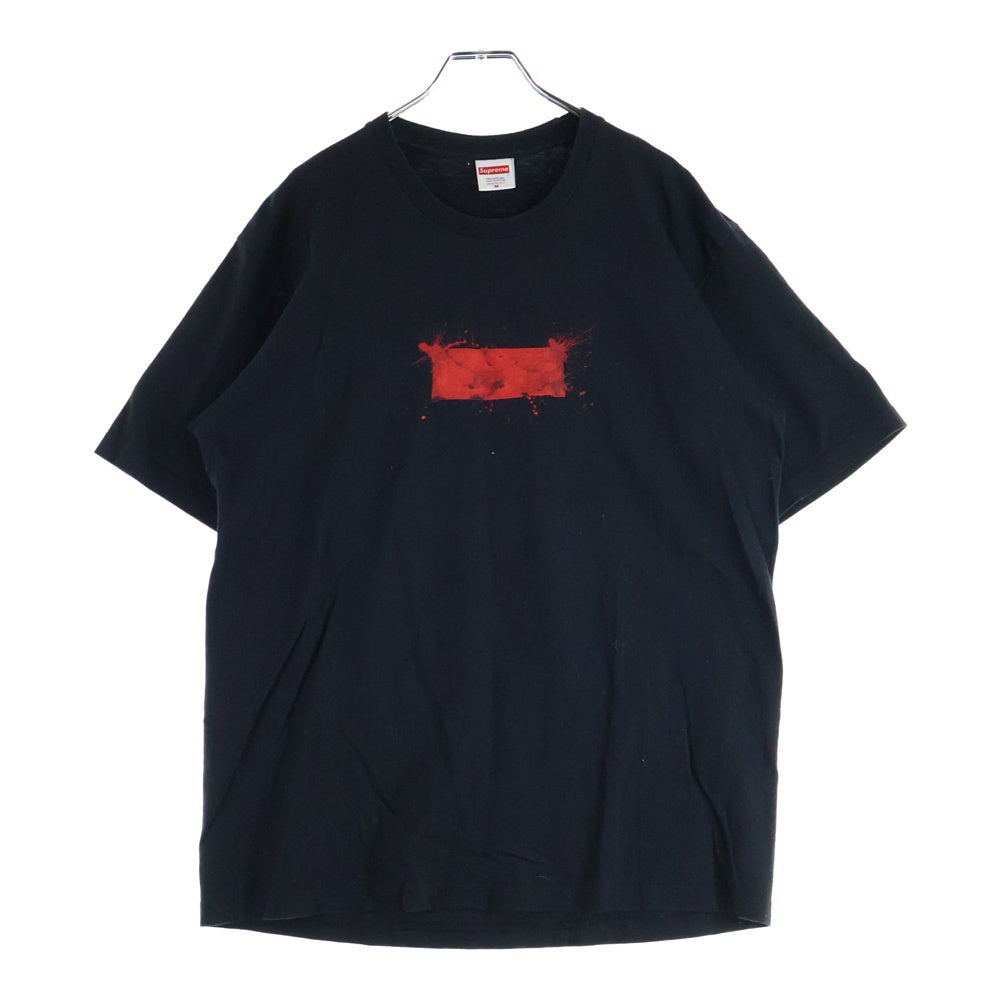 SUPREME(シュプリーム) 22SS Ralph Steadman Box Logo Tee ラルフステッドマン ボックスロゴプリント 半袖Tシャツ カットソー ブラック/レッド