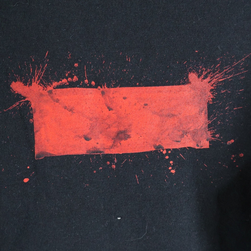 SUPREME(シュプリーム) 22SS Ralph Steadman Box Logo Tee ラルフステッドマン ボックスロゴプリント 半袖Tシャツ カットソー ブラック/レッド