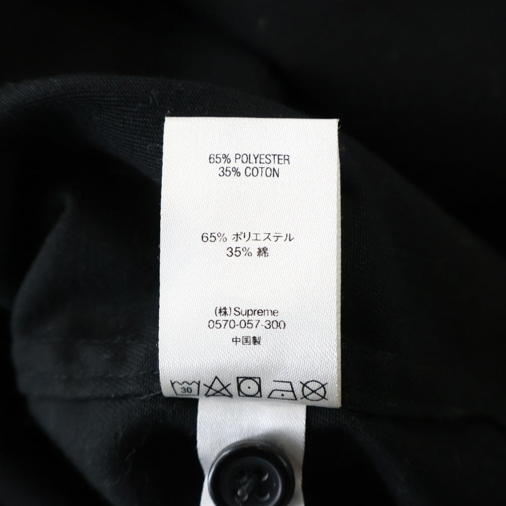 SUPREME(シュプリーム) 18AW Rose L/S Work Shirt ローズプリント ワークシャツ 長袖シャツ ブラック