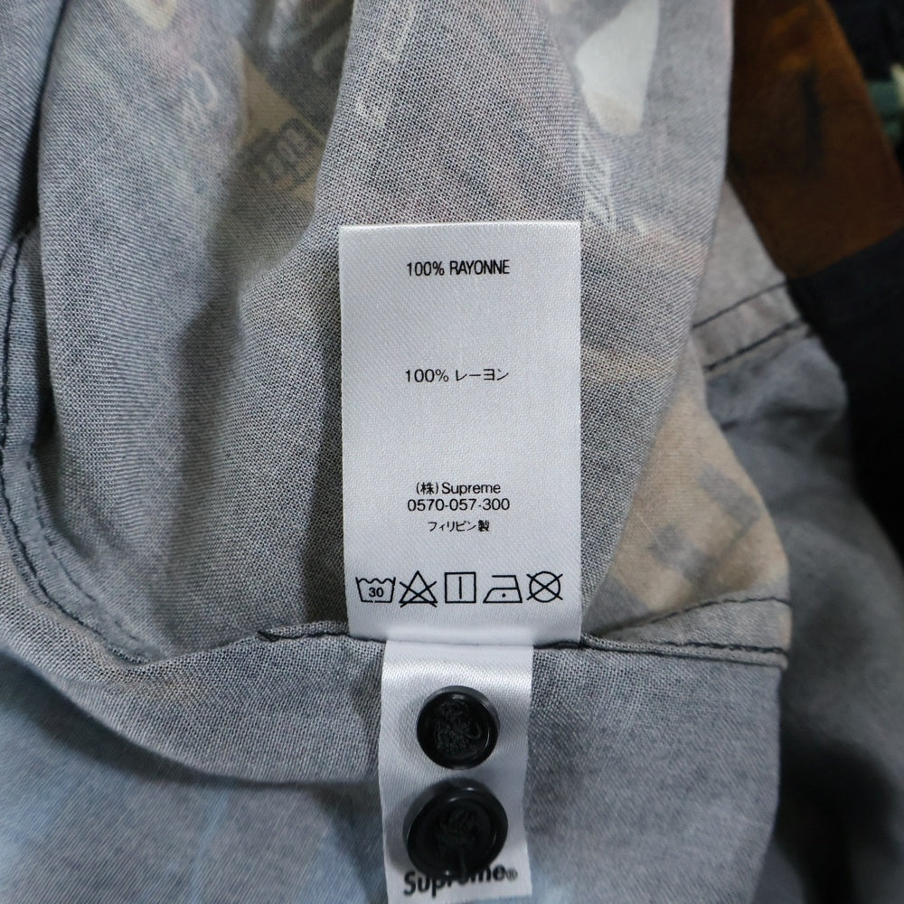 SUPREME(シュプリーム) 21SS Firecracker Rayon S/S Shirt ファイアー