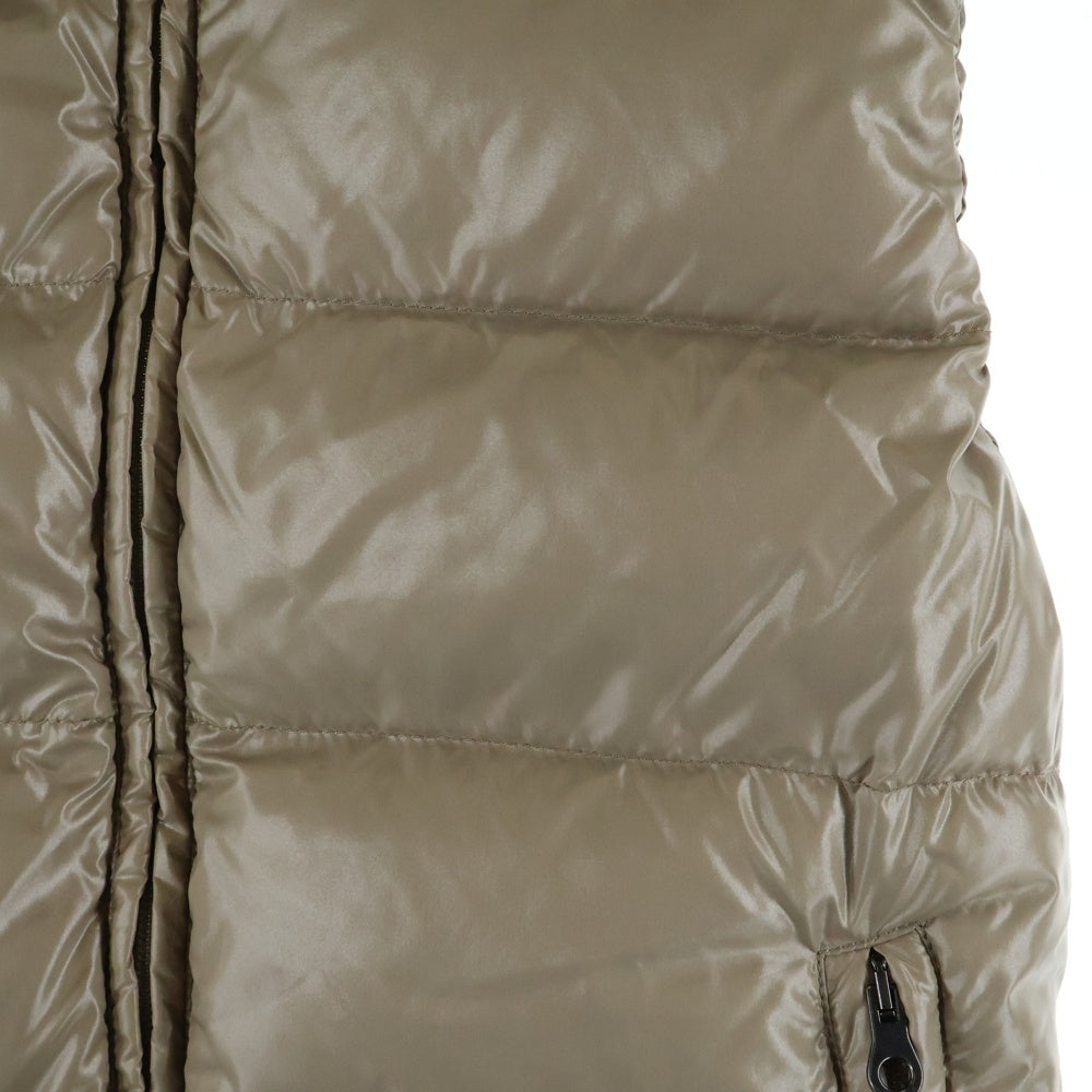 DUVETICA(デュベティカ) Goccia ファー付き ダウンベスト ブラウン