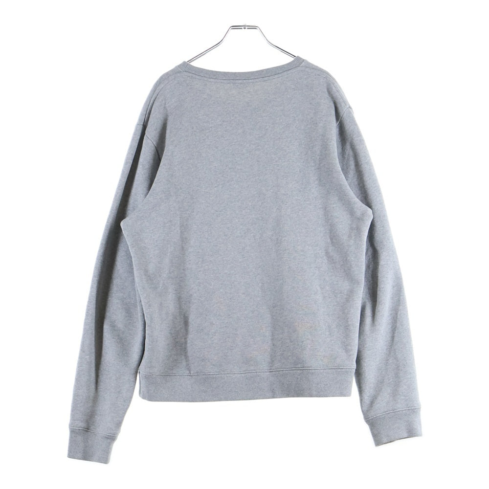 LOEWE(ロエベ) アナグラム ロゴ刺繍 クルーネックスウェット トレーナー グレー H526Y24J07