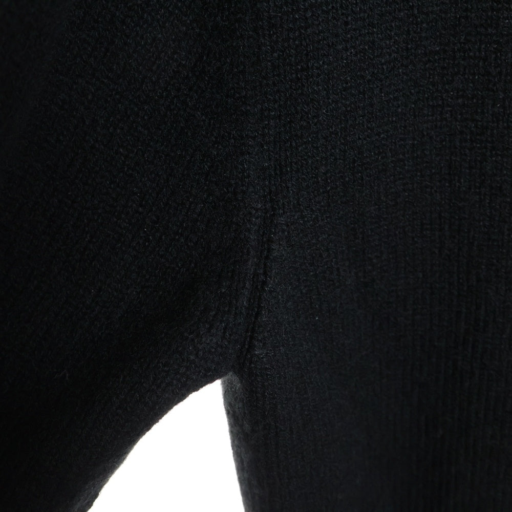 CHROME HEARTS(クロムハーツ) クロスボールボタン セメタリーパッチ カシミアカーディガン ブラック