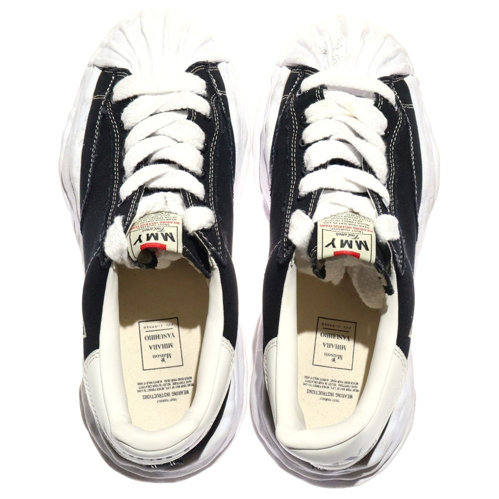 全商品即購入可　ミハラМ8/27 MIHARA YASUHIRO(ミハラヤスヒロ) BLAKEY CANVAS LOW ブレイキー