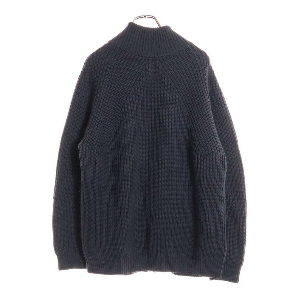 BATONER(バトナ―) 21AW ドライバーズニット ジップアップカーディガン グレー BN-21FW-02