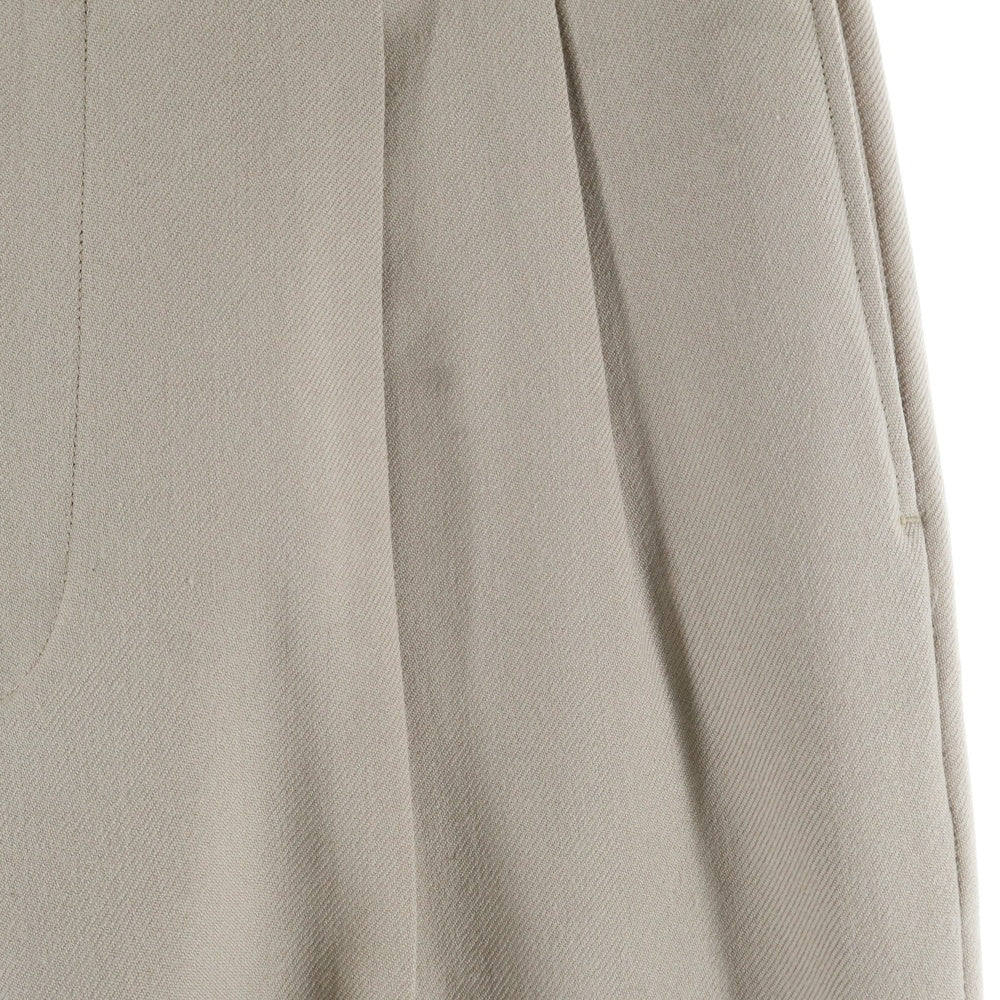 marka(マーカ) CLASSICAL TROUSERS フロントタック ウール スラックスパンツ ベージュ M20D-03PT01C