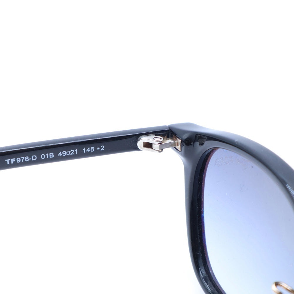 TOM FORD(トムフォード) ウェリントン サングラス アイウェア 眼鏡 ブラック TF978-D