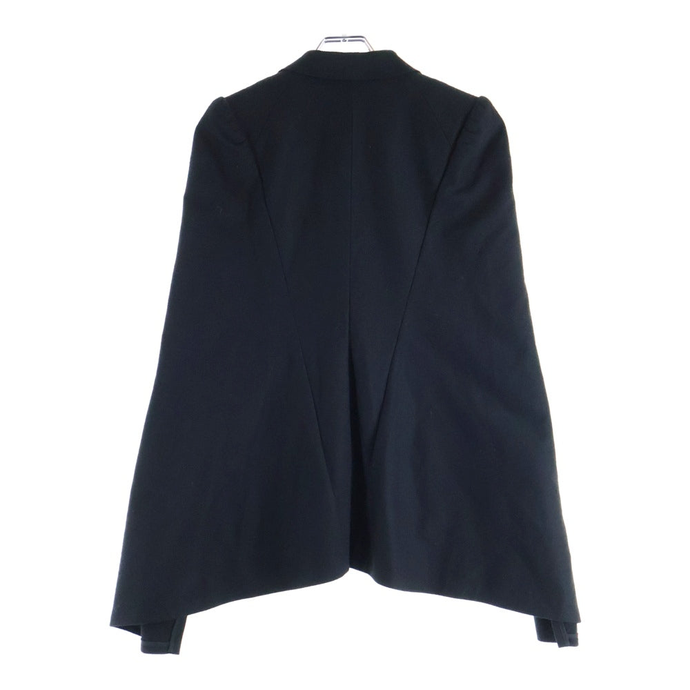 COMME des GARCONS JUNYA WATANABE MAN(コムデギャルソンジュンヤワタナベマン) 08年 ポンチョ型 ウール テーラードジャケット ブラック JB-J078