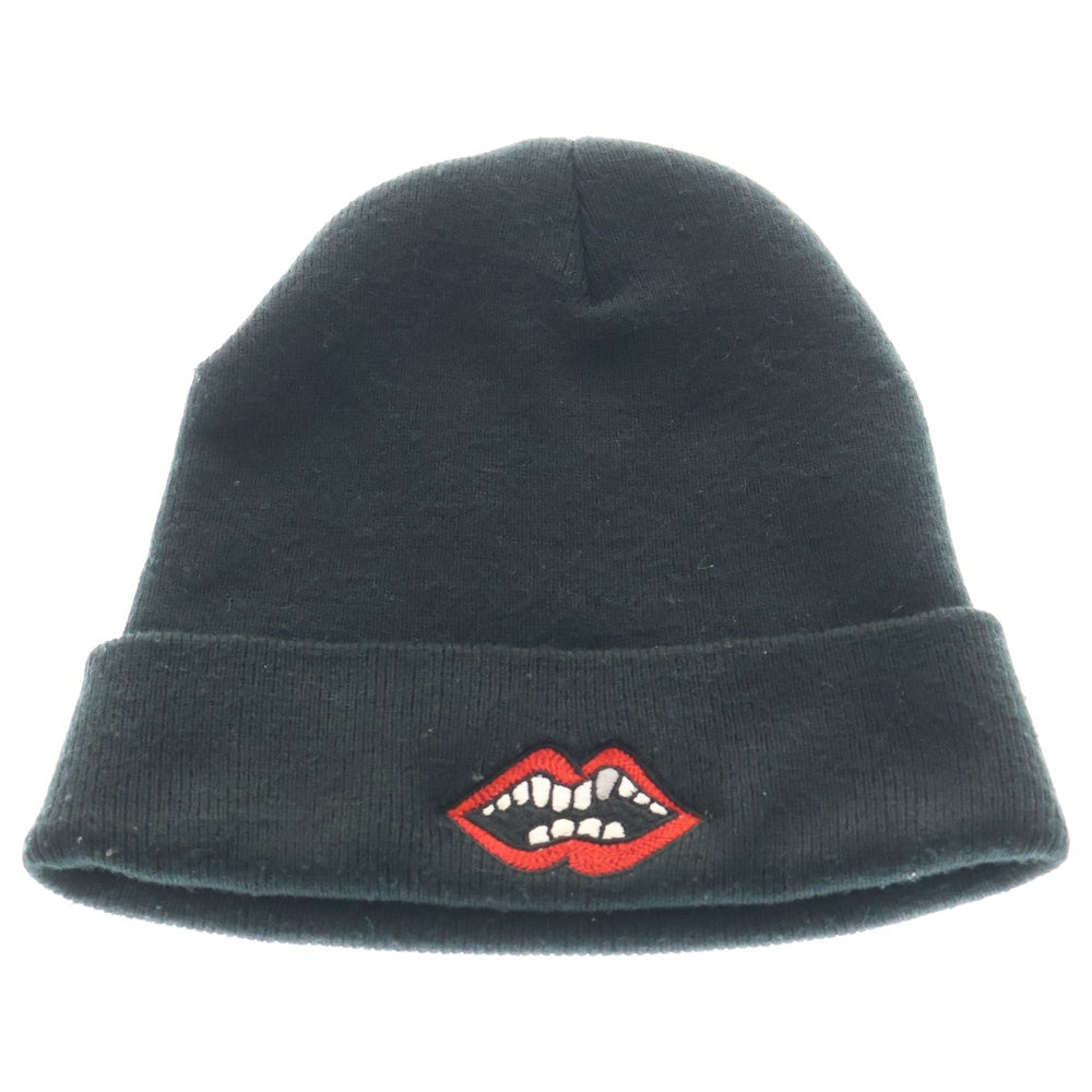 CHROME HEARTS(クロムハーツ) ×MATTY BOY PPO WATCH CAP マッティボーイ チョンパー刺繍ニットキャップ ビーニー ニット帽 ブラック