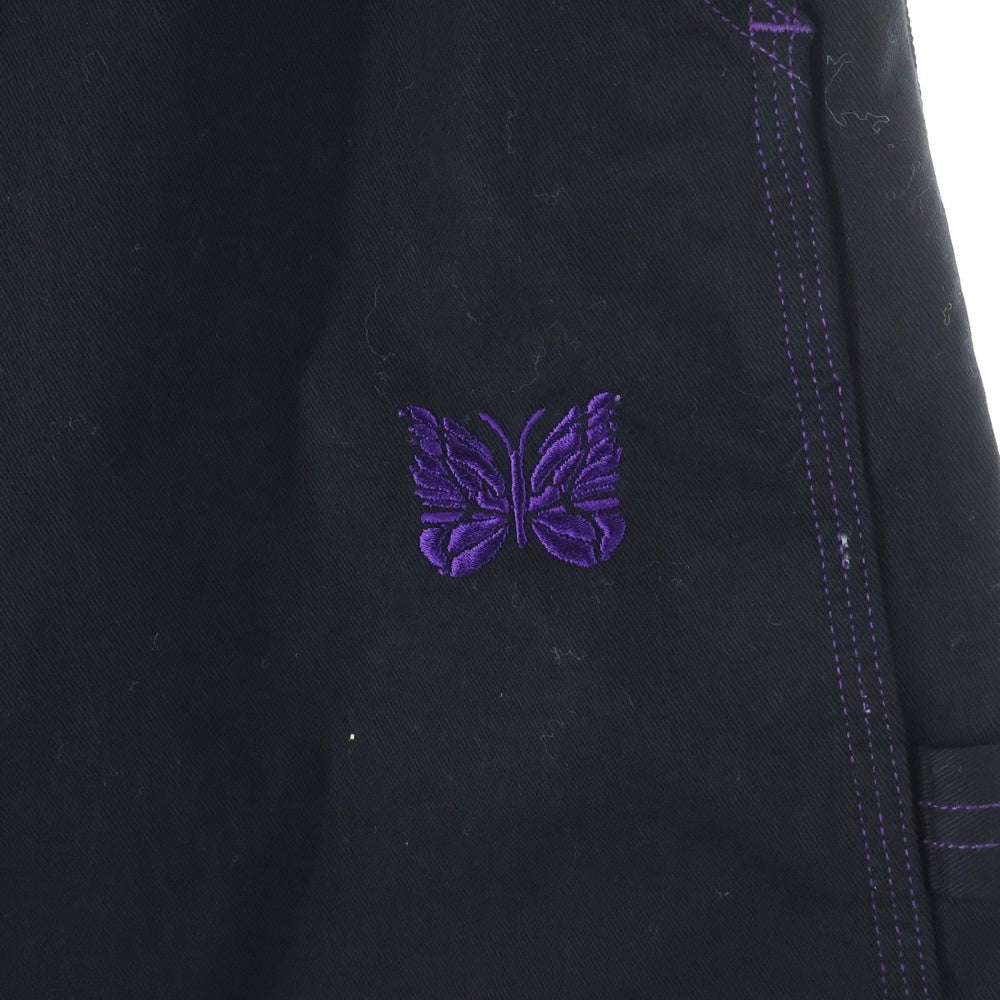 Needles(ニードルス) × SMITH'S AMERICAN ペインターパンツ ワイドパンツ ブラック KP287