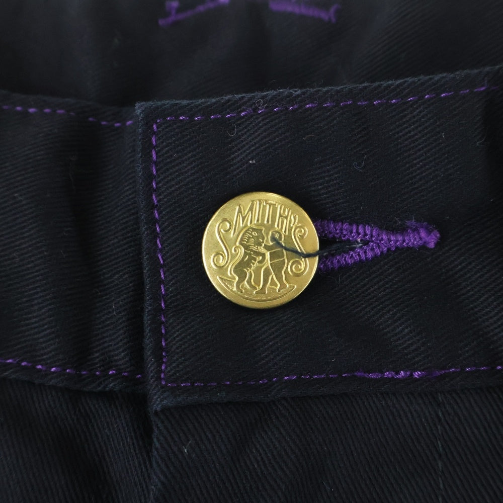 Needles(ニードルス) × SMITH'S AMERICAN ペインターパンツ ワイドパンツ ブラック KP287